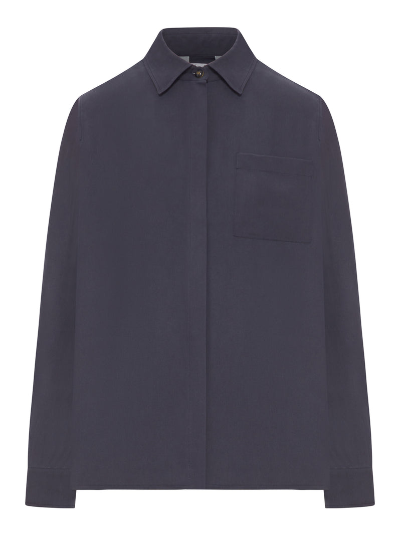 SIAMESE SILK CANVAS SHIRT
