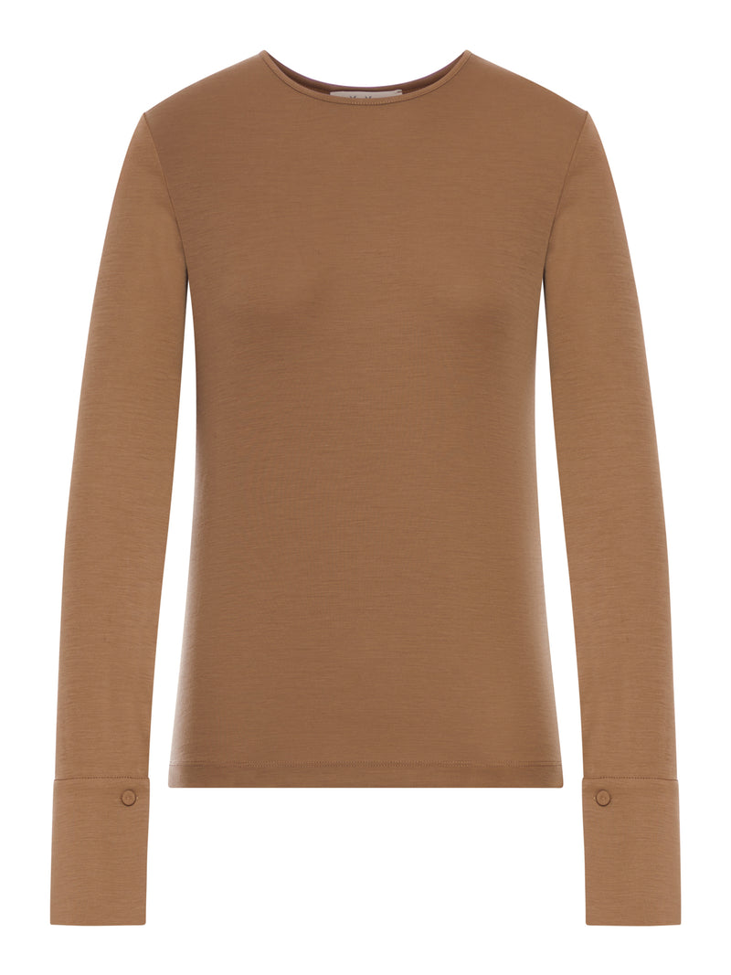 MADRE WOOL JERSEY T-SHIRT