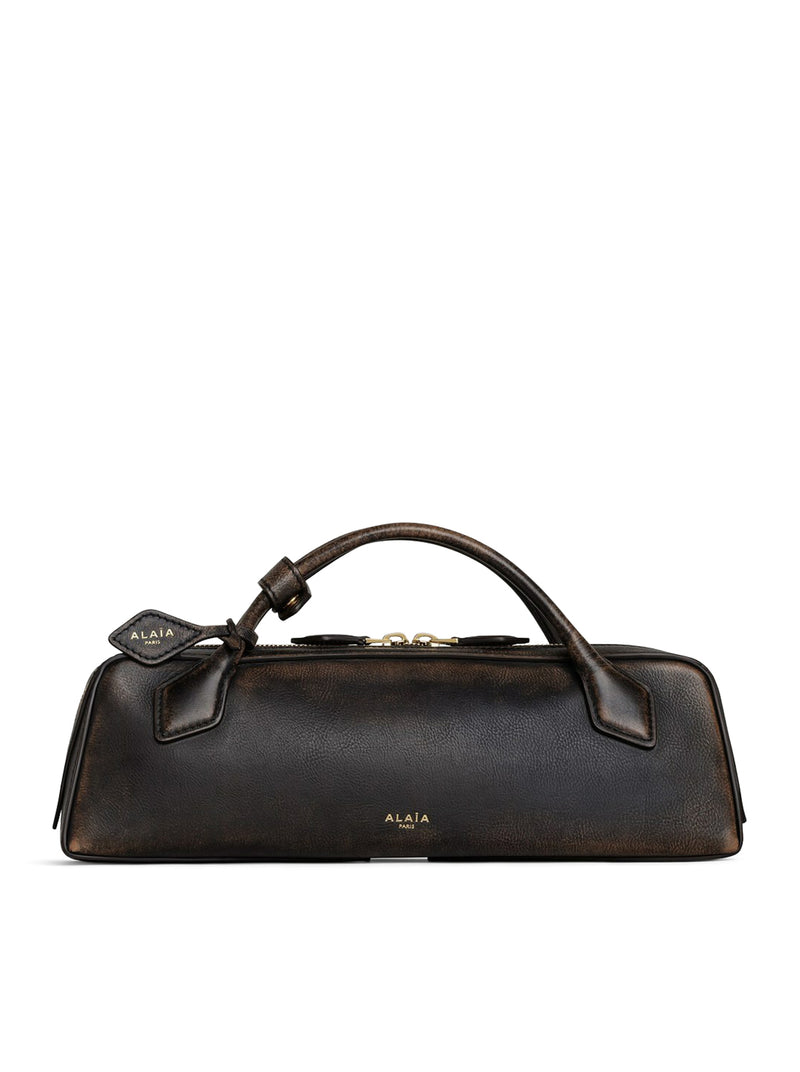 LE TECKEL POUCH IN AGED LEATHER