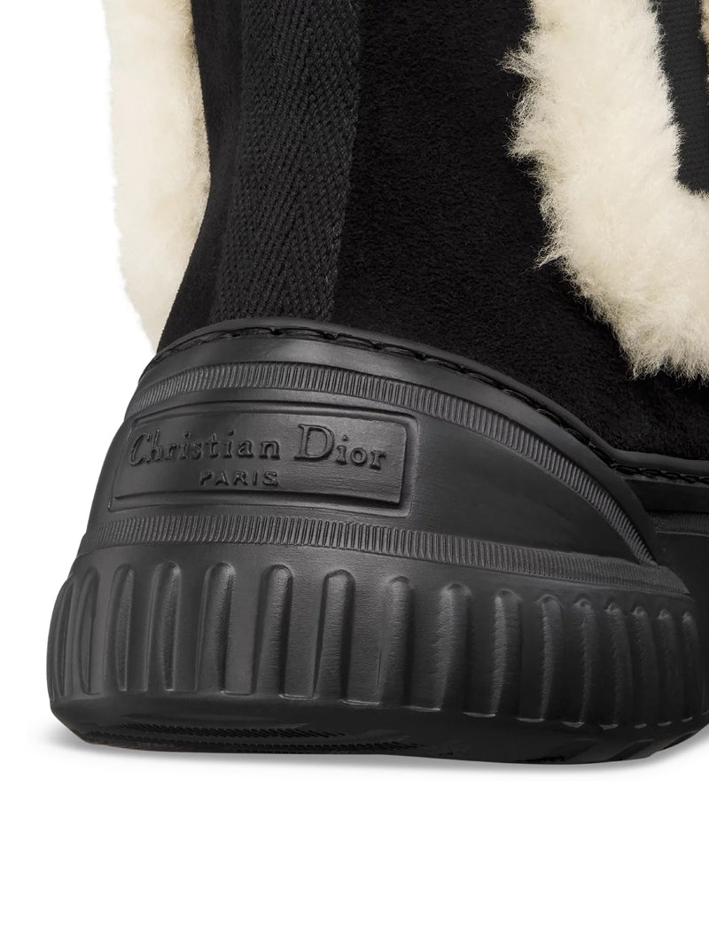 D-RACER ANKLE BOOT IN SUEDE CALFSKIN