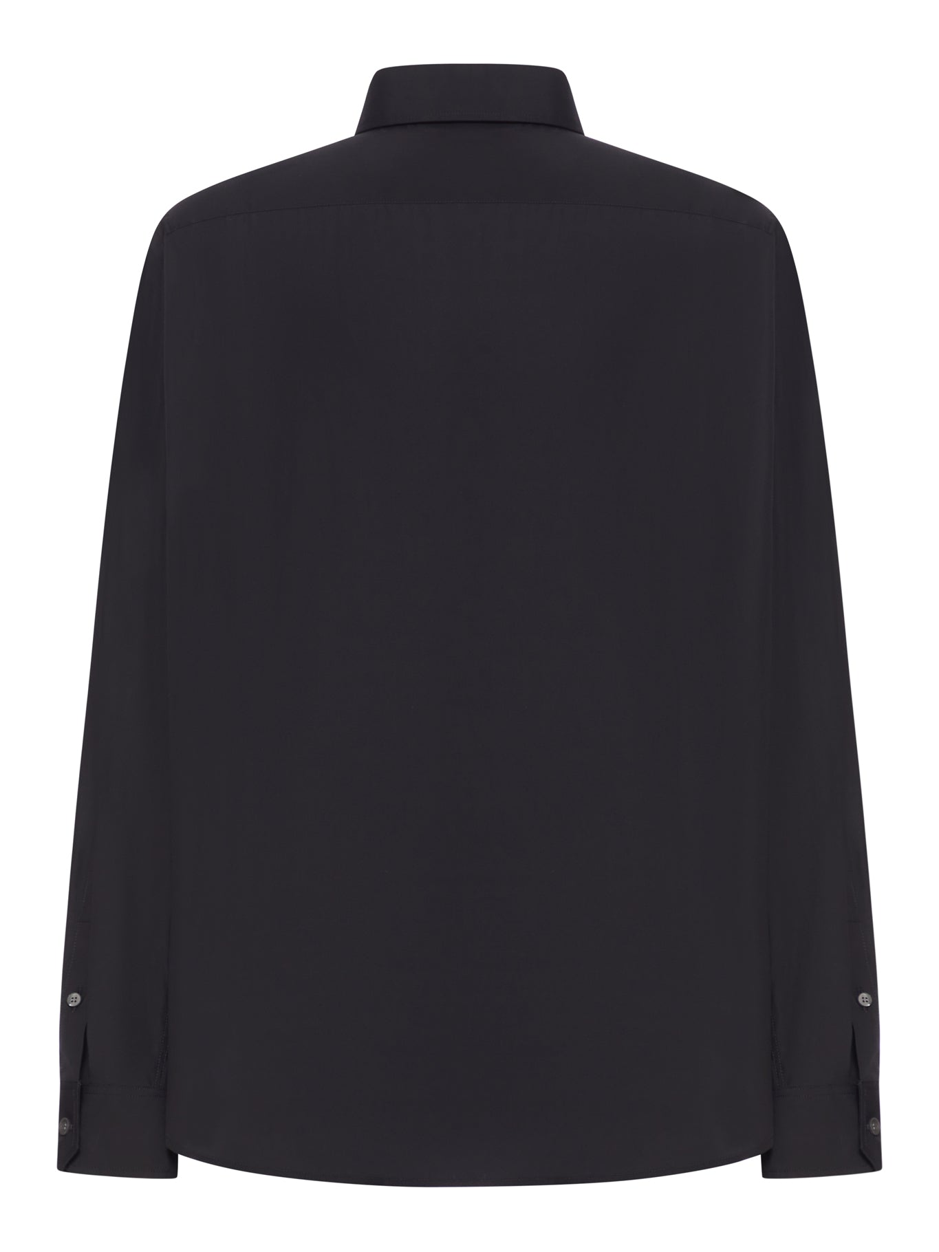 CLASSIC COTTON SHIRT WITH EMBROIDERED ANAGRAM LOGO