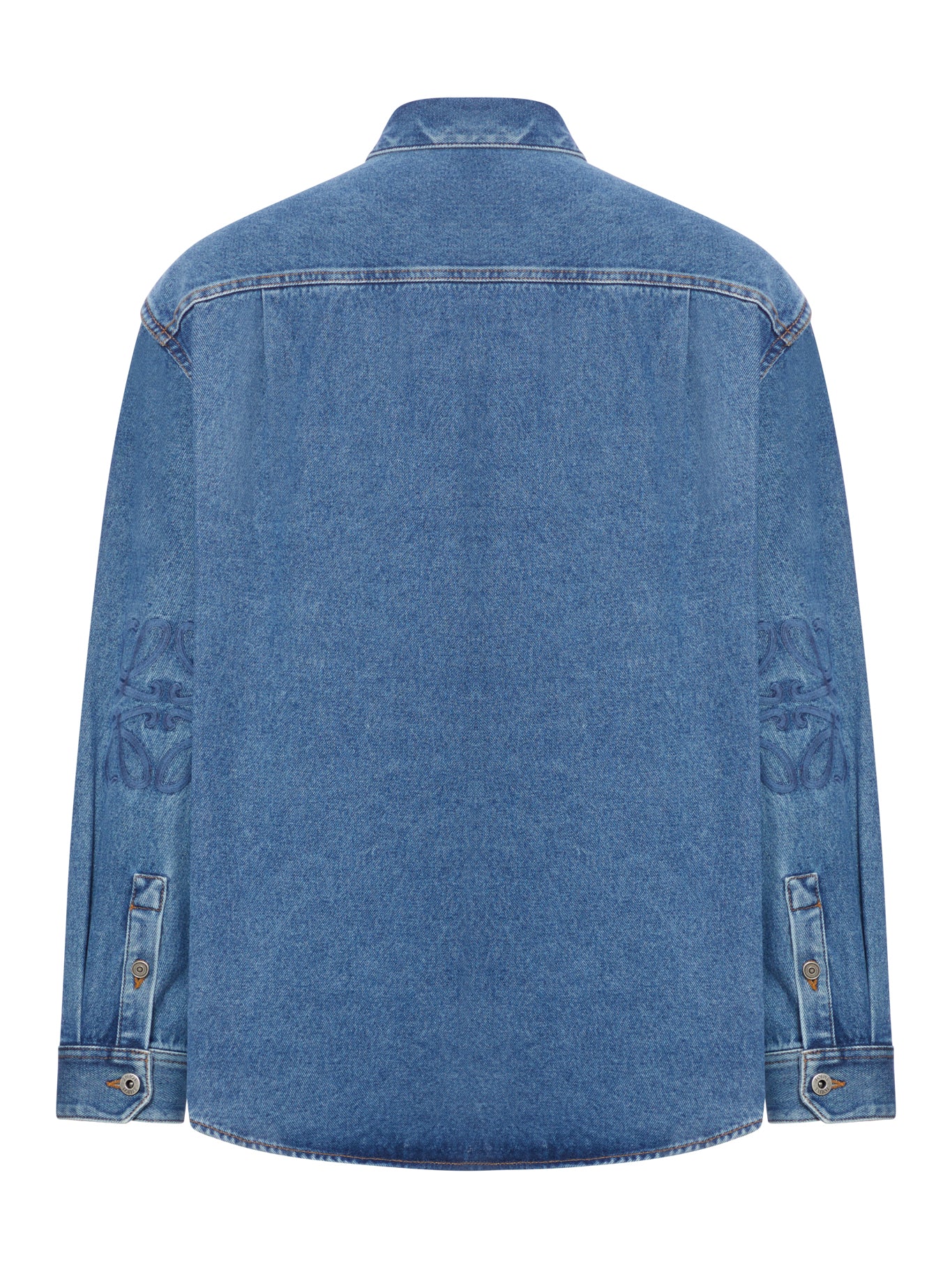DENIM ANAGRAM OVERSHIRT