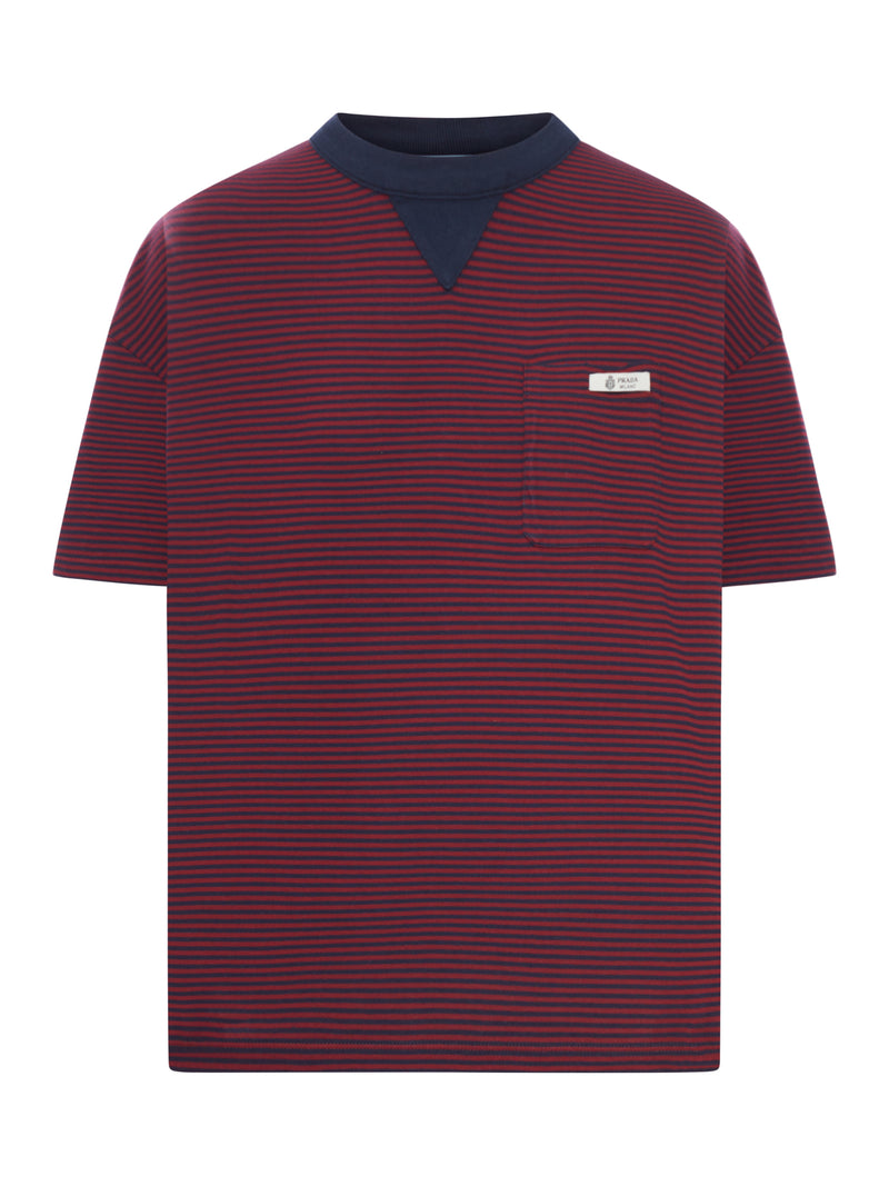STRIPED JERSEY T-SHIRT