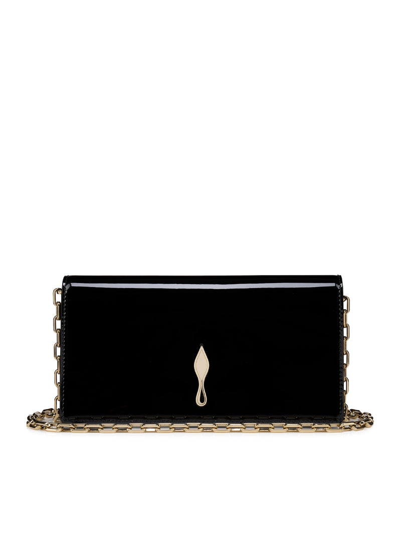 BETTINA PATENT CALFSKIN CLUTCH
