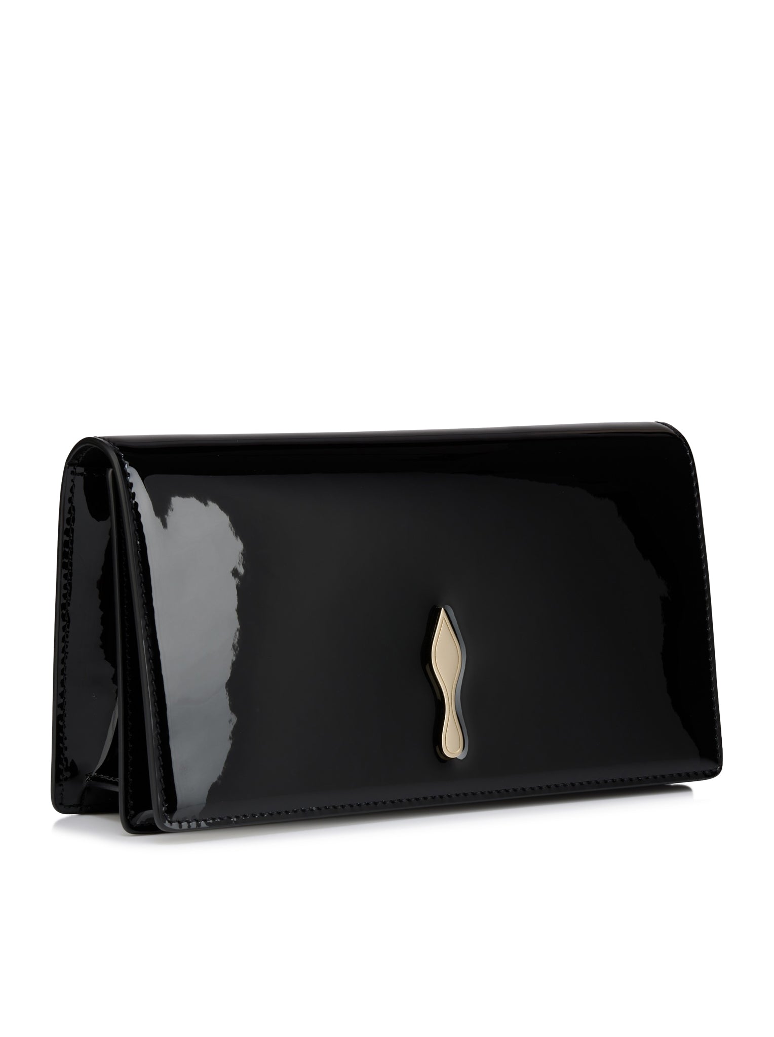 BETTINA PATENT CALFSKIN CLUTCH