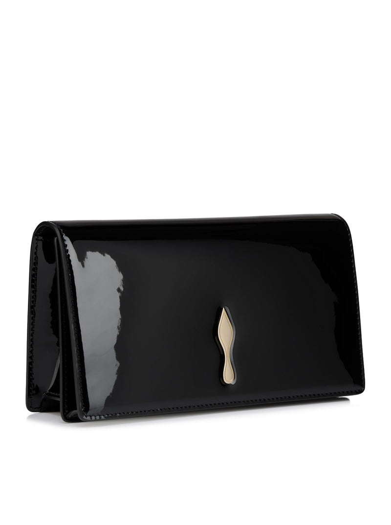 BETTINA PATENT CALFSKIN CLUTCH