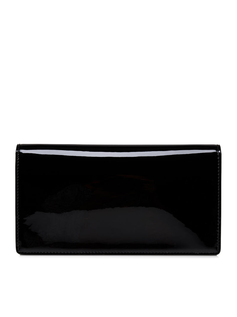 BETTINA PATENT CALFSKIN CLUTCH