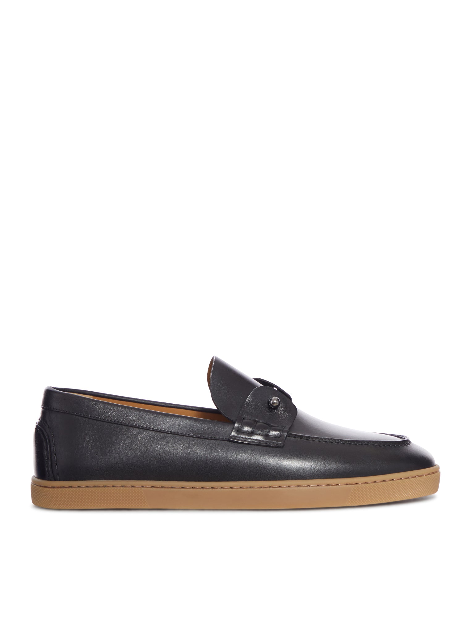 CHAMBELIBOAT LOAFERS IN PATINATED CALFSKIN