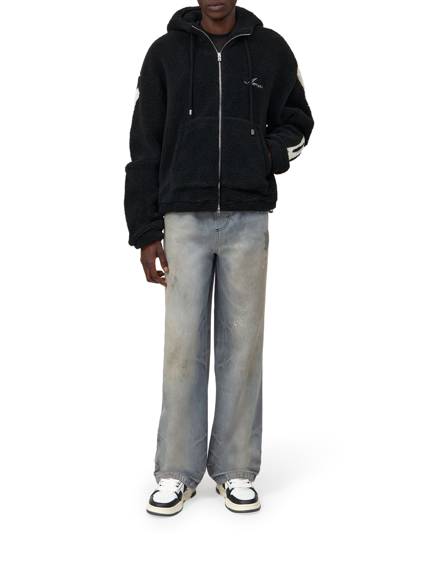 BONES FLEECE ZIP HOODIE