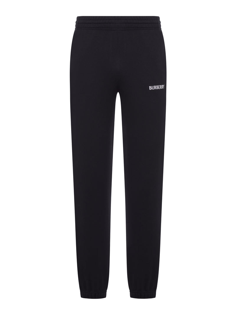 COTTON JOGGING TROUSERS WITH LOGO