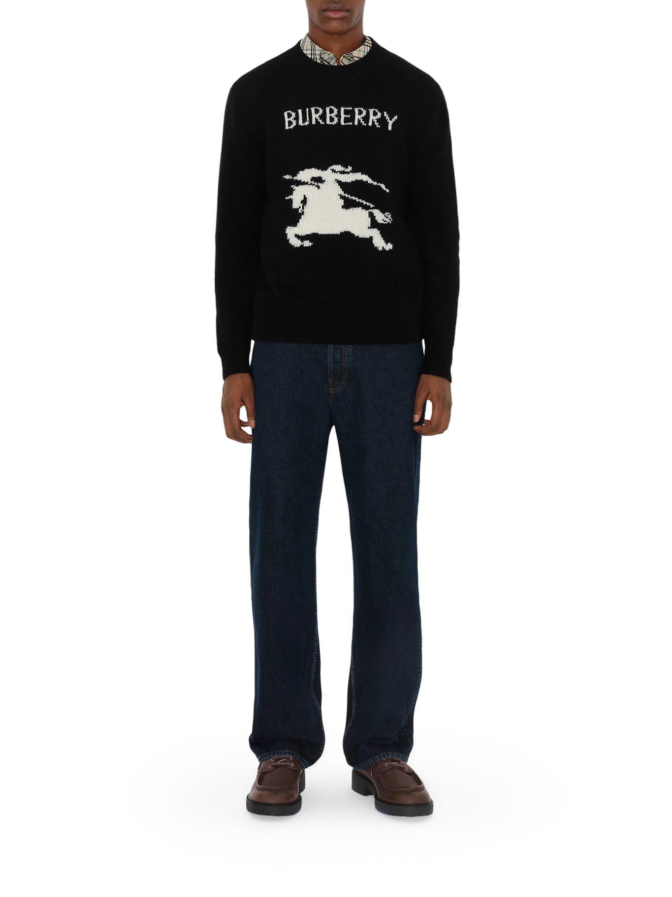 WOOL AND CASHMERE PULLOVER WITH EKD