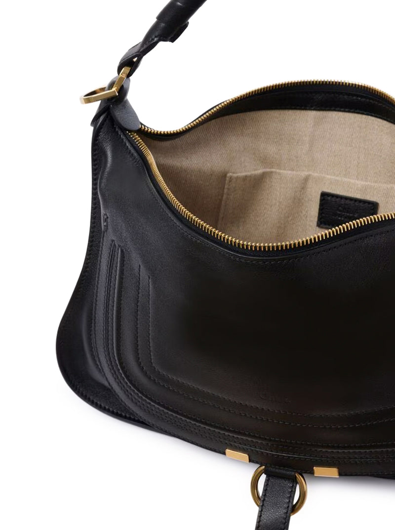 SMALL MARCIE SHOULDER BAG IN SOFT LEATHER