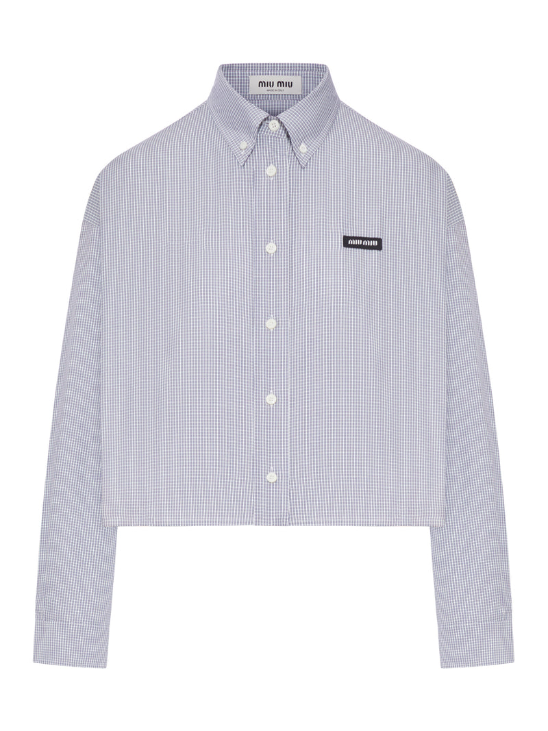 COTTON POPLIN SHIRT
