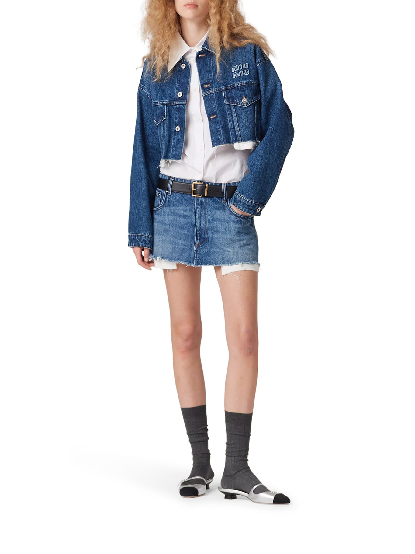 DENIM BLOUSON