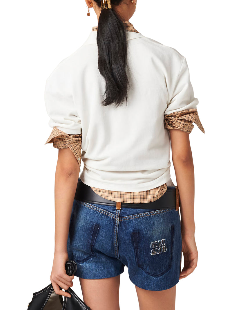 COTTON PIQUET POLO SHIRT