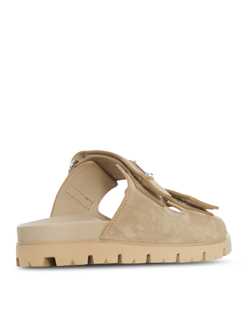 SUEDE STRAPS SANDALS