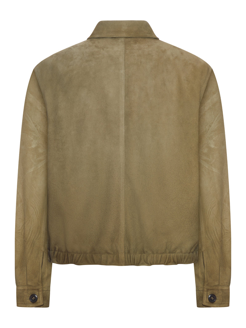 SUEDE BLOUSON