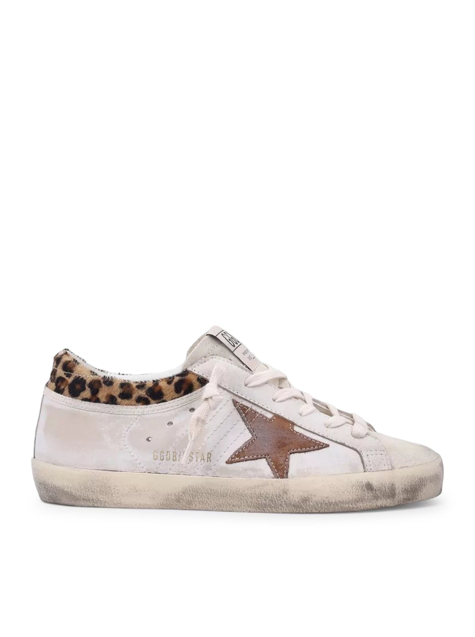 SUPERSTAR SNEAKERS WITH PONYSKIN INSERTS