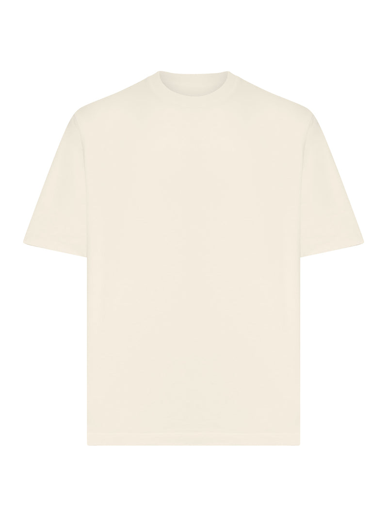 T-SHIRT WITH REVERSE LOGO ON THE BACK