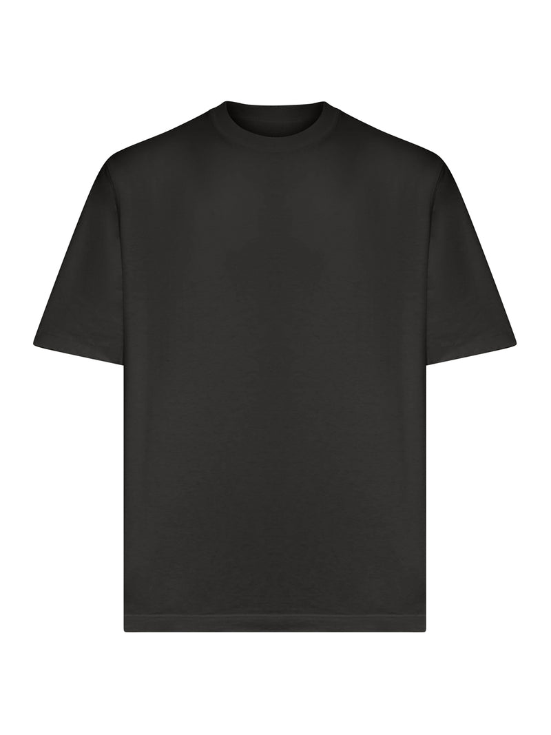 T-SHIRT WITH REVERSE LOGO ON THE BACK