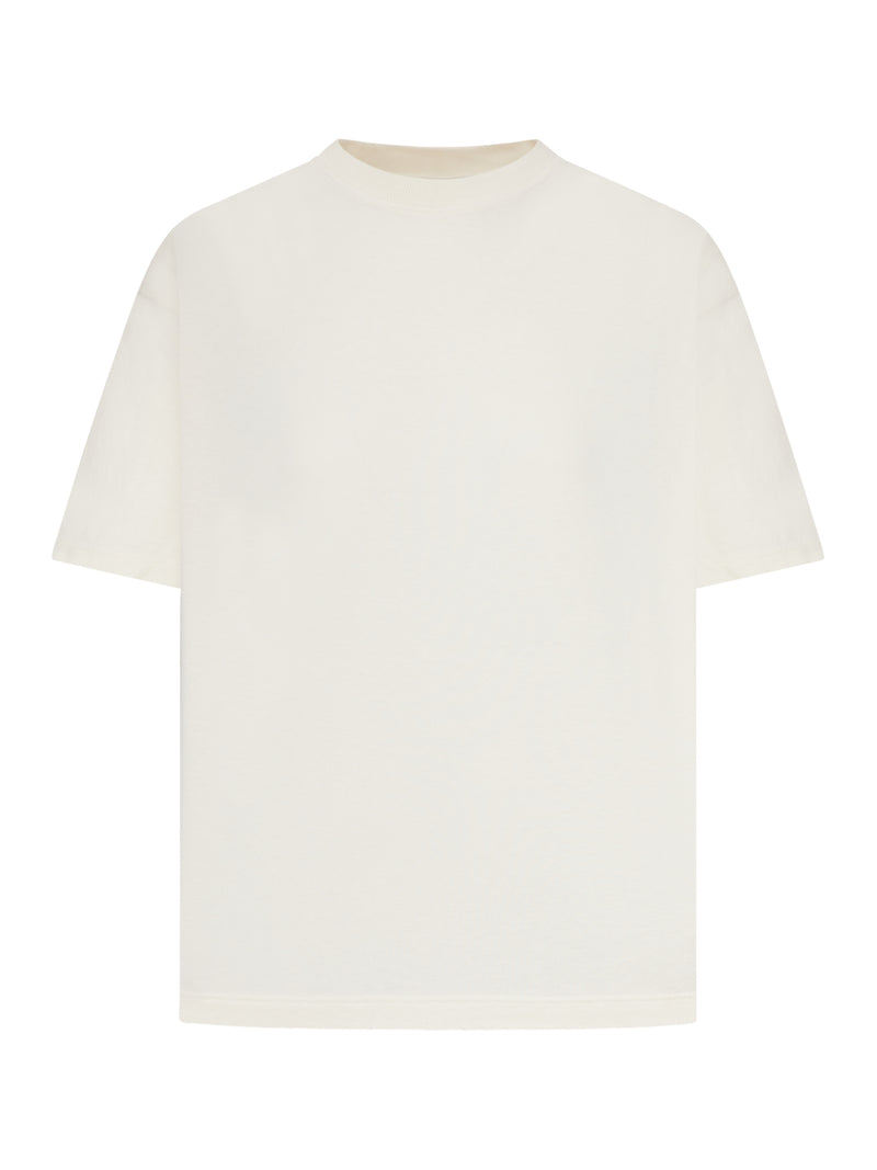 T-SHIRT WITH REVERSE LOGO ON THE BACK