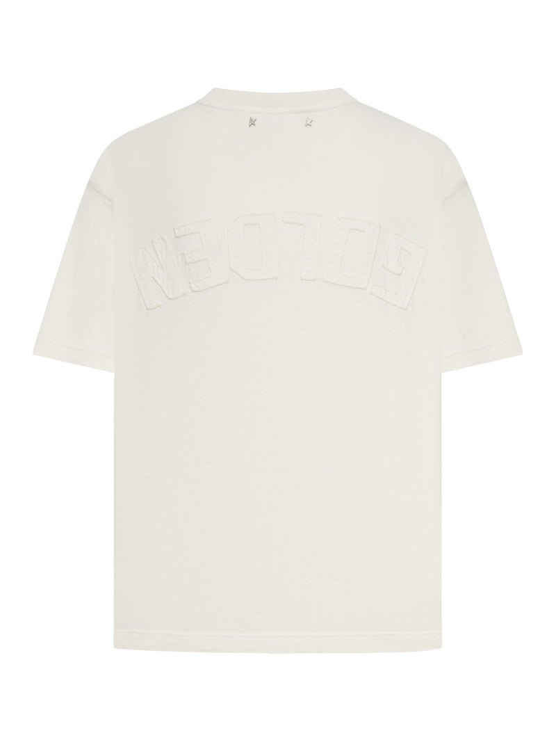 T-SHIRT WITH REVERSE LOGO ON THE BACK