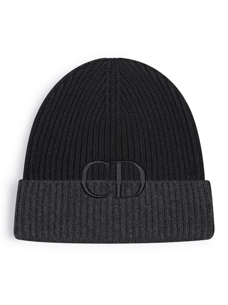 CD ICON VIRGIN WOOL KNIT CAP