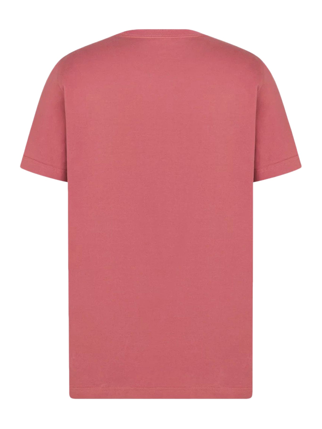 SEA ISLAND PINK COTTON JERSEY T-SHIRT