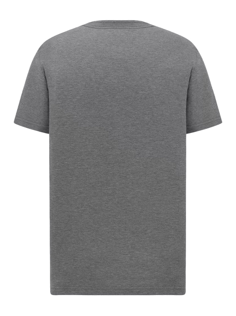SEA ISLAND PINK COTTON JERSEY T-SHIRT
