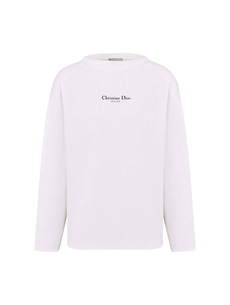 CHRISTIAN DIOR COUTURE LONG-SLEEVED SWEATER, COMFORTABLE FIT