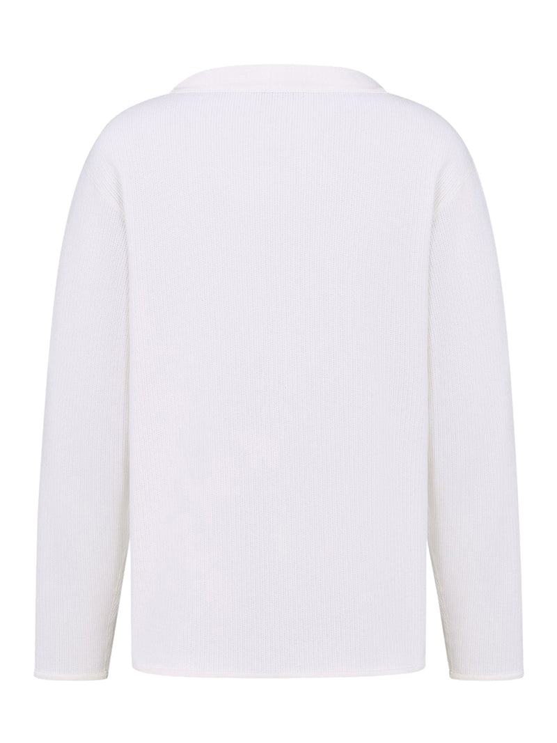 CHRISTIAN DIOR COUTURE LONG-SLEEVED SWEATER, COMFORTABLE FIT