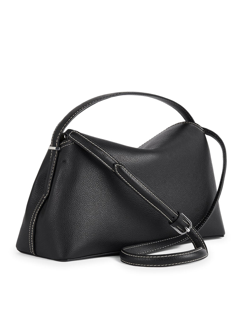 T-LOCK BAG IN EMBOSSED LEATHER