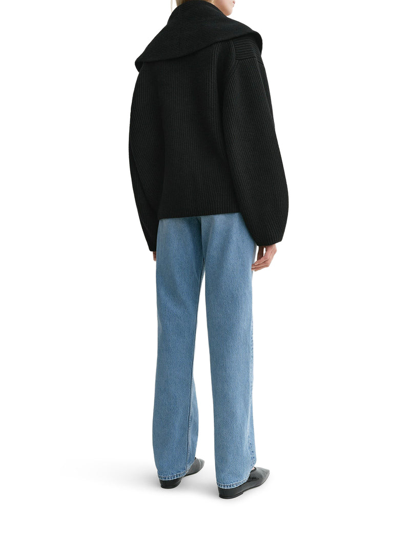 CARDIGAN WITH SHAWL LAPEL