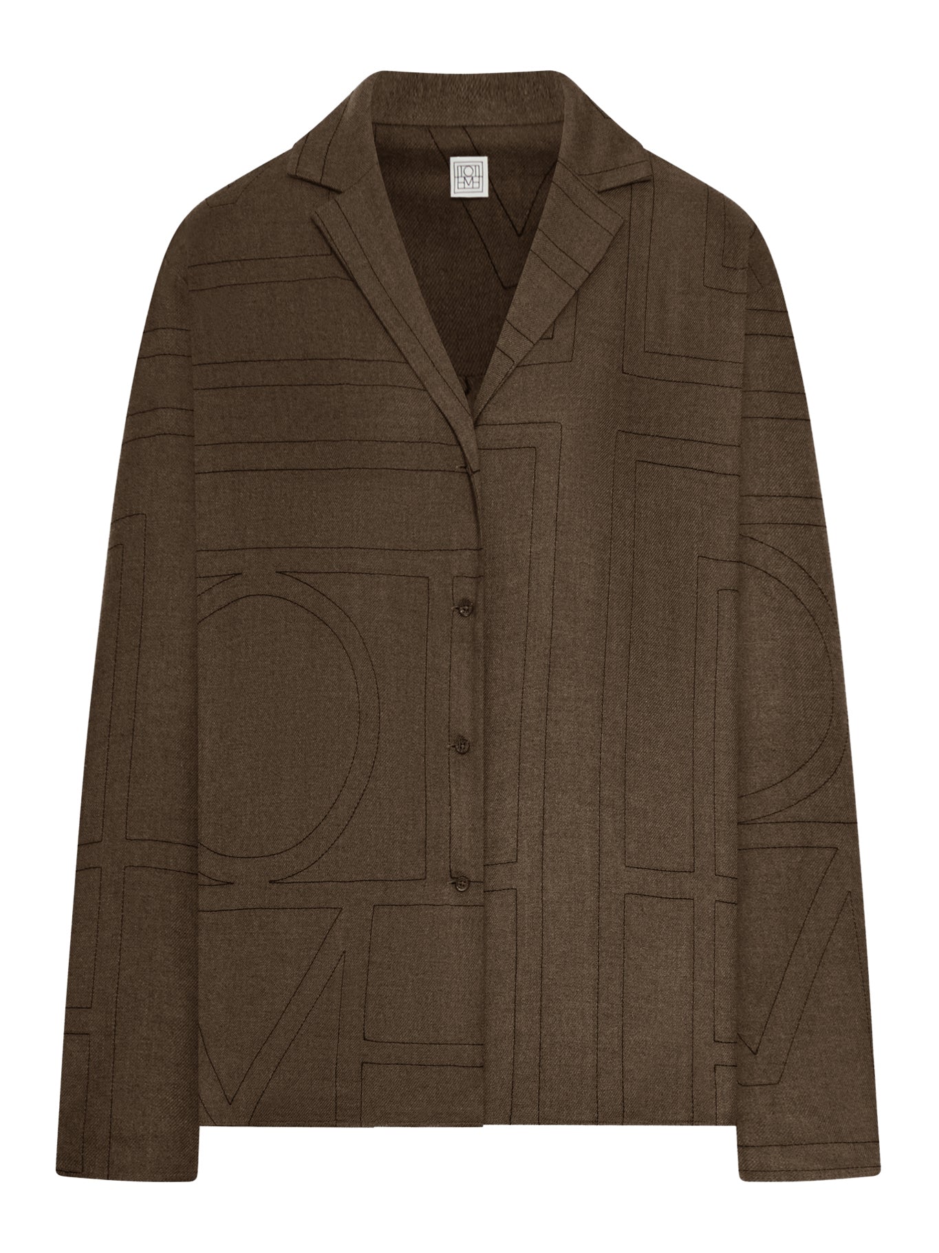 MONOGRAM FLANNEL SHIRT