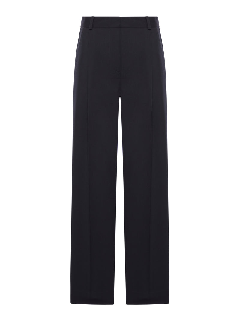 BLACK TAILORED TROUSERS