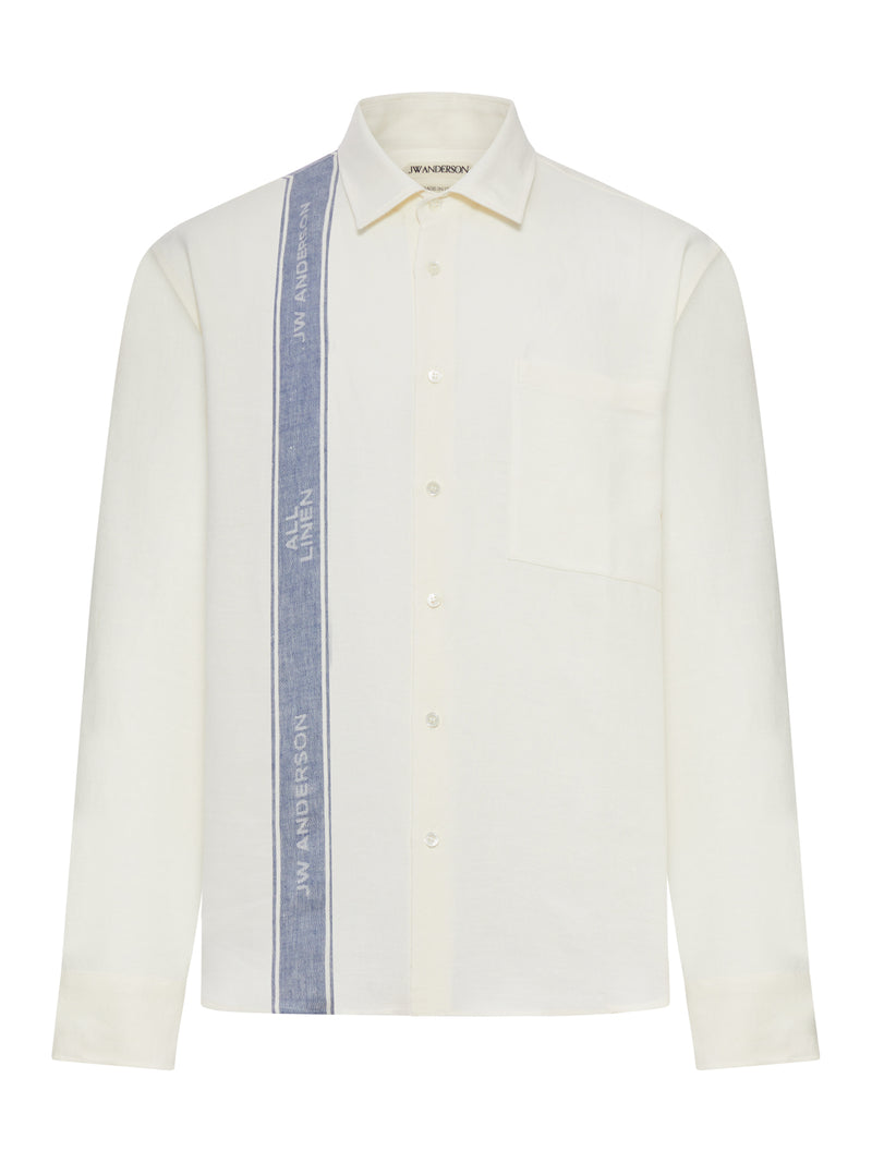 LONG-SLEEVED LINEN SHIRT