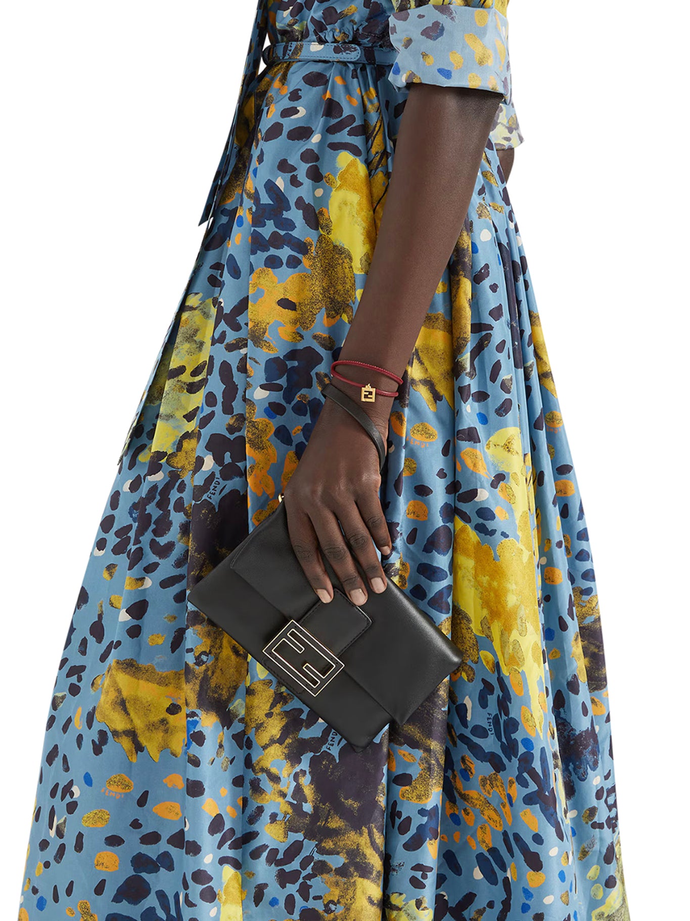 NAPPA LEATHER BAGUETTE MOM POUCH