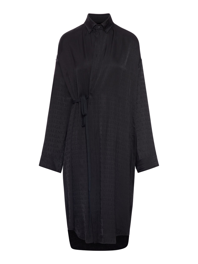 COCOON WRAP DRESS