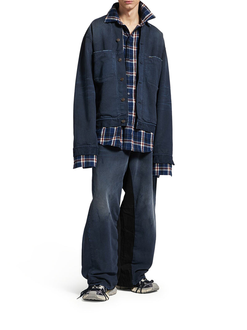 PATCHED SHIRT-JACKET