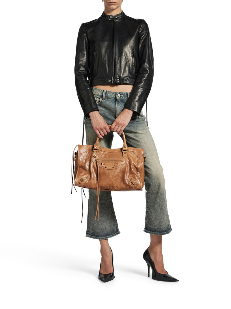 LE CITY MEDIUM LEATHER BAG