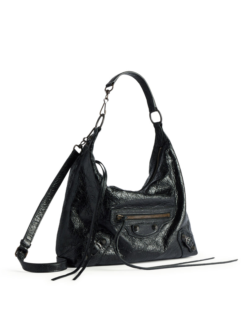 LE CITY SMALL ARENA LAMBSKIN HOBO BAG