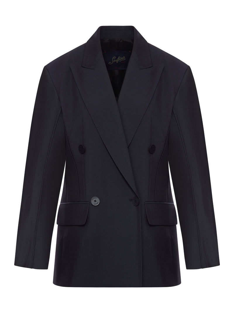 CARMEN DOUBLE-BREASTED TAILORED JACKET