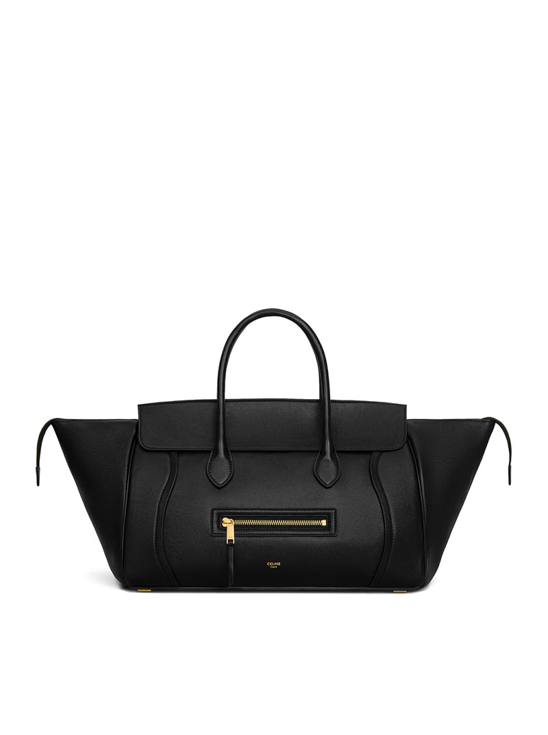 MEDIUM LUGGAGE BAG IN SOFT GLOSSY LAMBSKIN