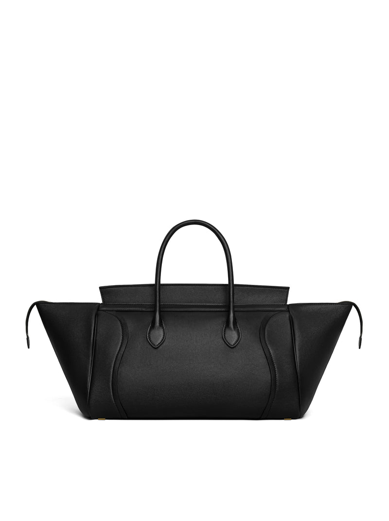 MEDIUM LUGGAGE BAG IN SOFT GLOSSY LAMBSKIN