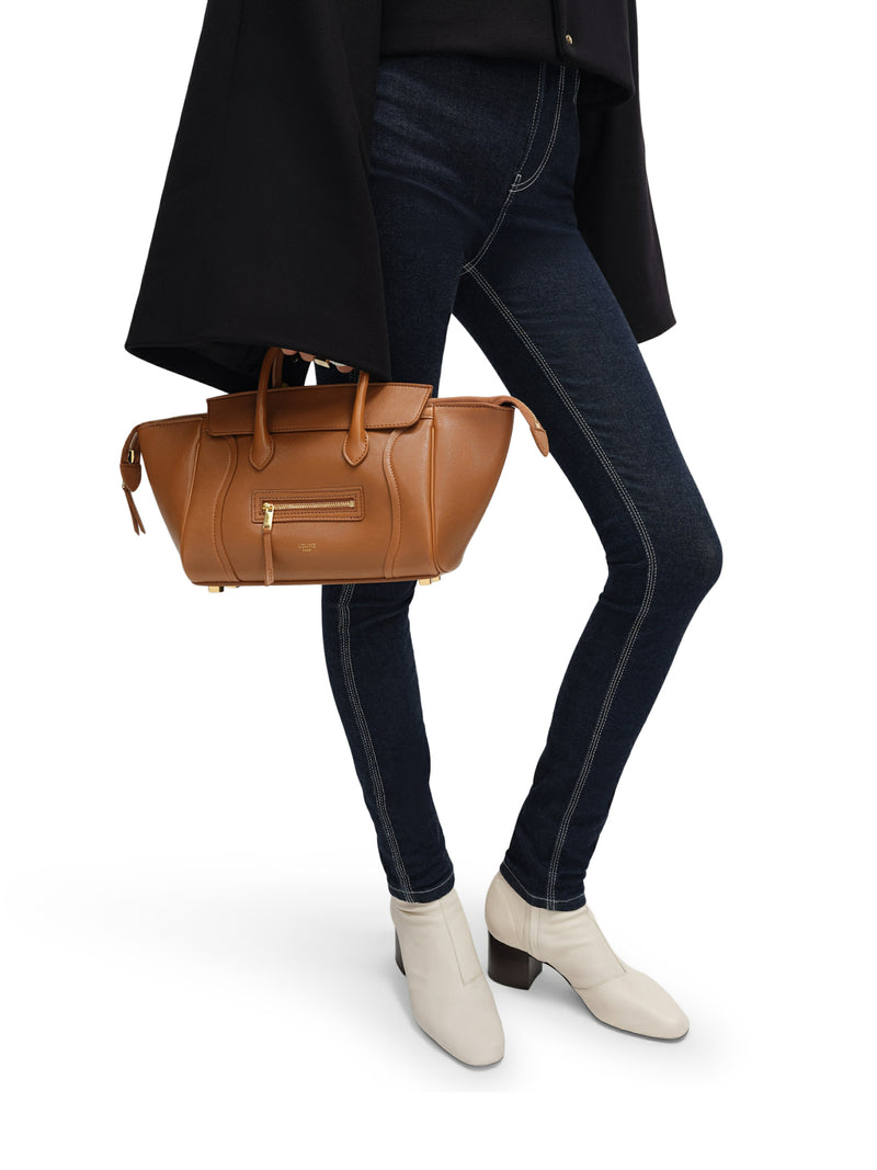 SMALL LAMBSKIN LUGGAGE BAG