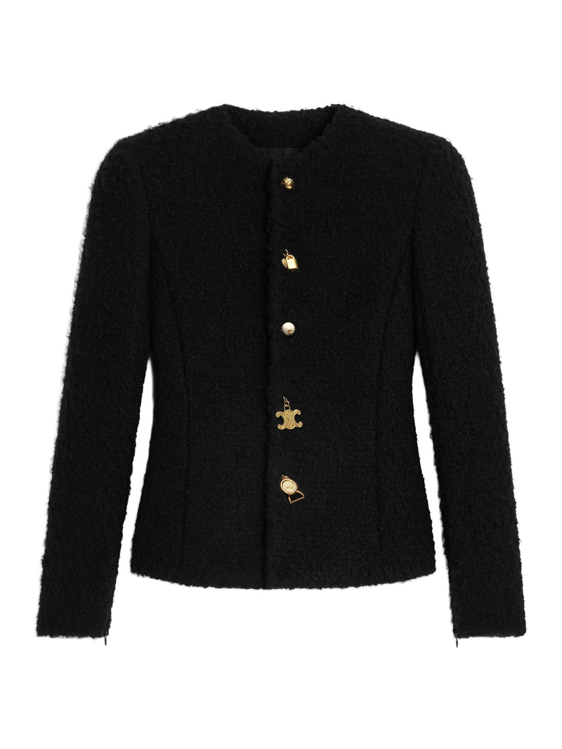 NATTÉ CASHMERE AND WOOL JACKET