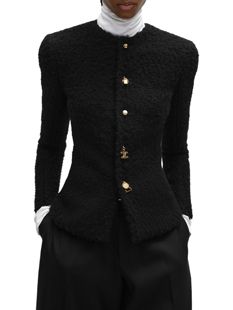 NATTÉ CASHMERE AND WOOL JACKET