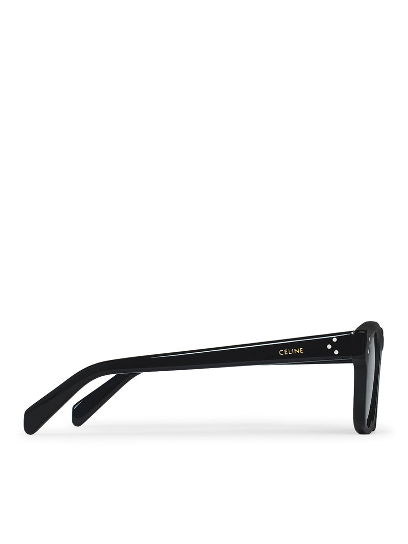 BLACK FRAME 42 ACETATE SUNGLASSES
