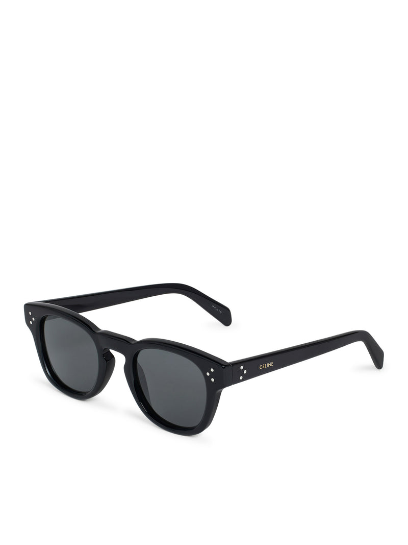 BLACK FRAME 42 ACETATE SUNGLASSES