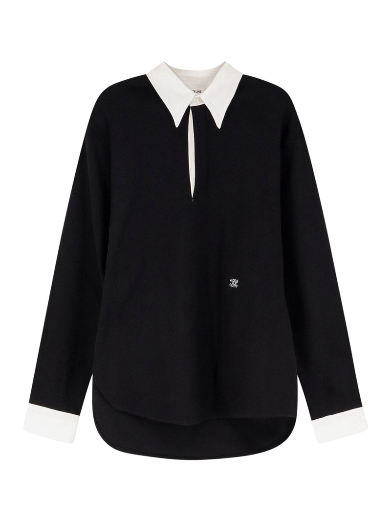 DOUBLE-LAYER T-SHIRT IN THIN COTTON JERSEY